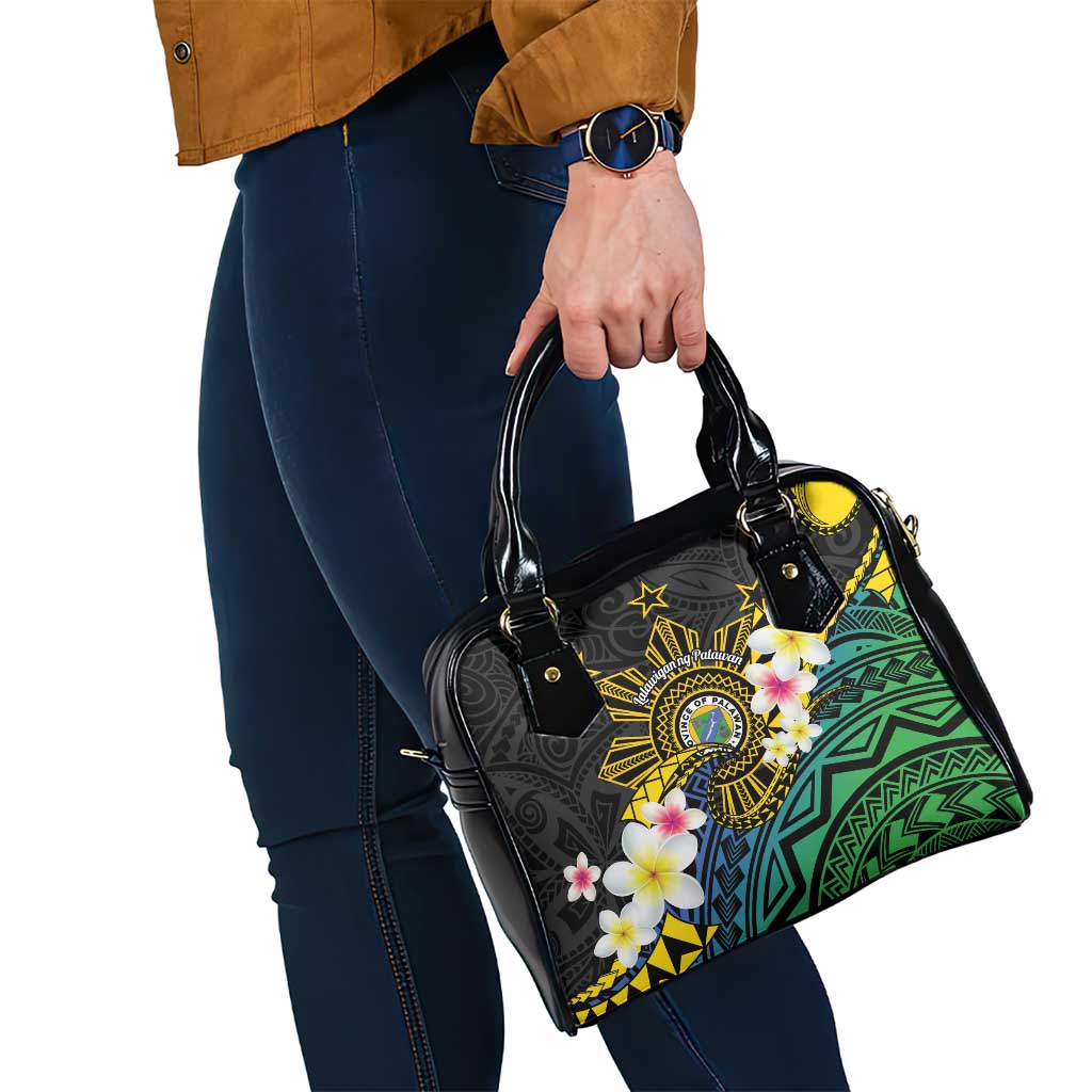 Lalawigan ng Palawan Shoulder Handbag Philippines Province Land of Promise LT14 - Polynesian Pride