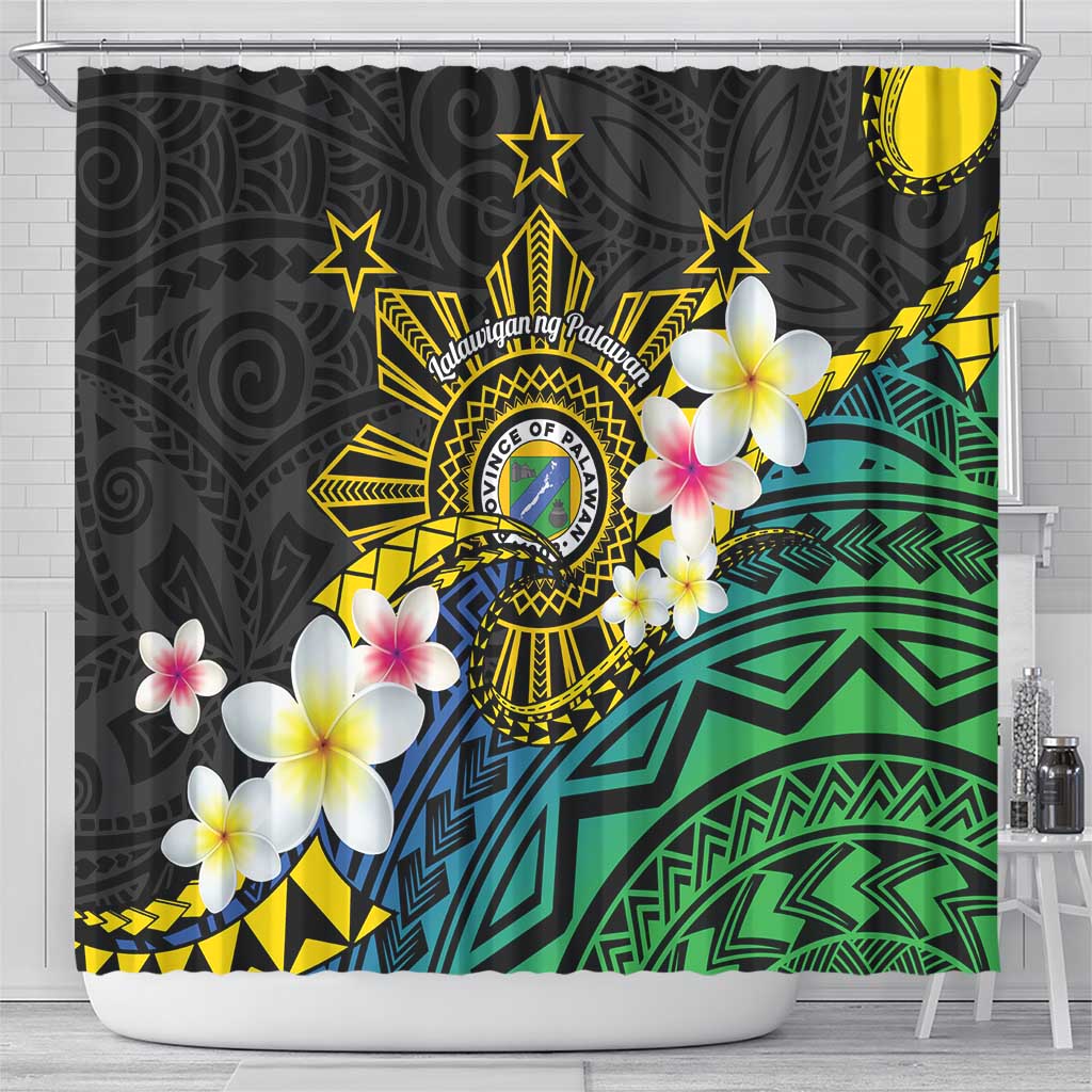 Lalawigan ng Palawan Shower Curtain Philippines Province Land of Promise LT14 - Polynesian Pride