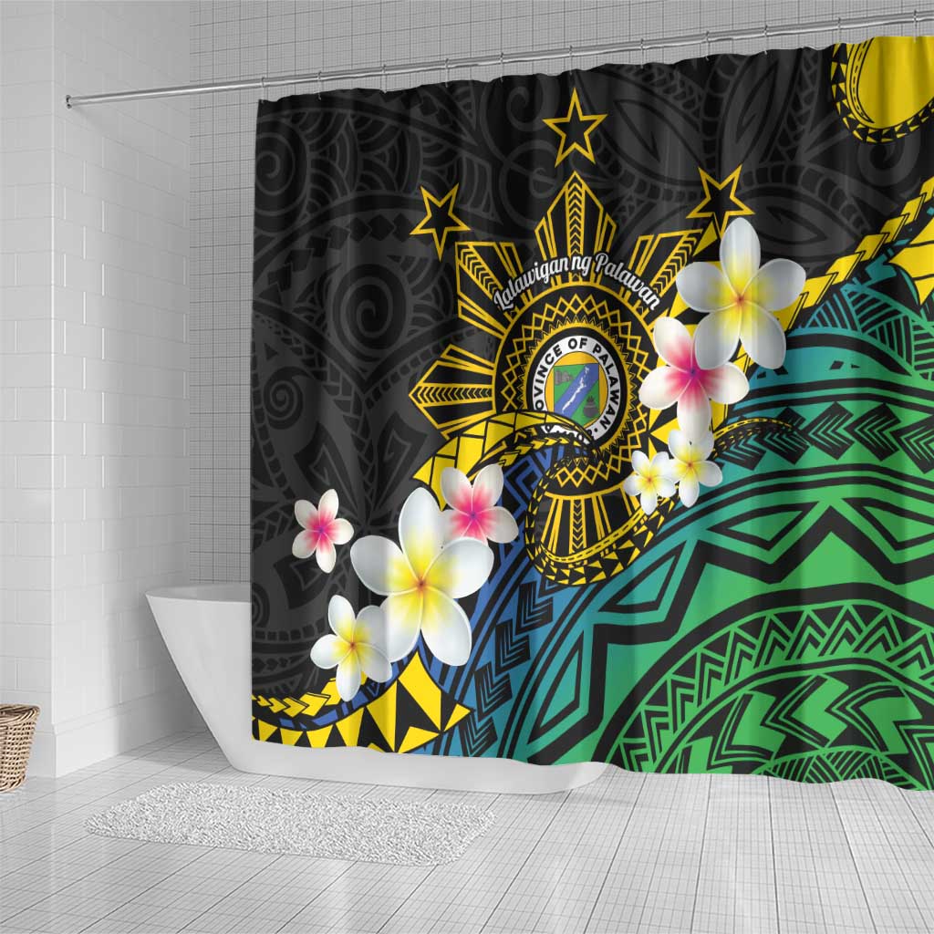 Lalawigan ng Palawan Shower Curtain Philippines Province Land of Promise LT14 - Polynesian Pride