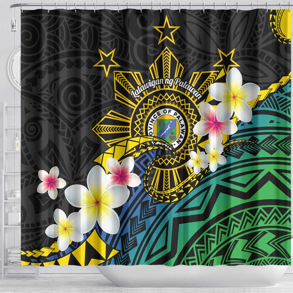 Lalawigan ng Palawan Shower Curtain Philippines Province Land of Promise LT14 - Polynesian Pride