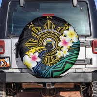 Lalawigan ng Palawan Spare Tire Cover Philippines Province Land of Promise LT14 Black - Polynesian Pride