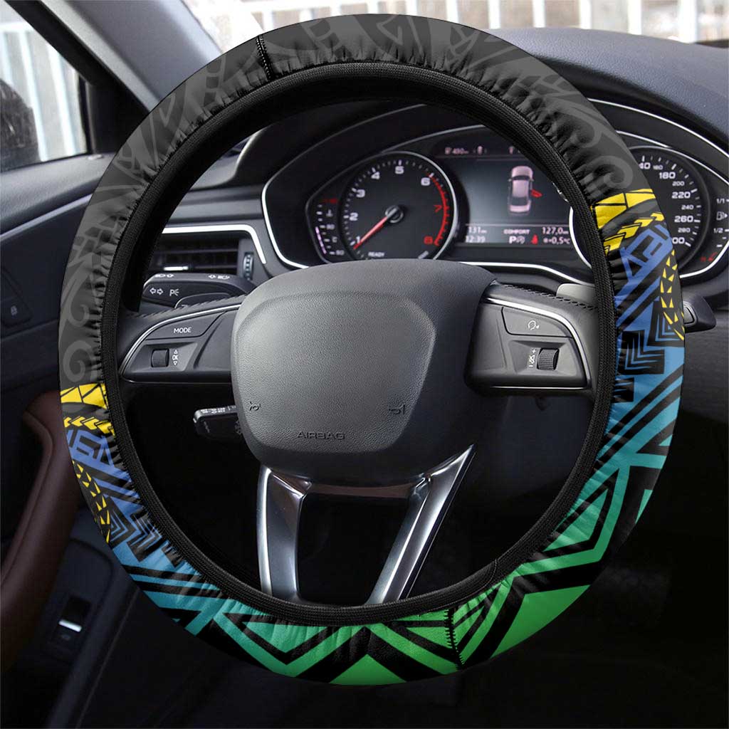 Lalawigan ng Palawan Steering Wheel Cover Philippines Province Land of Promise LT14 - Polynesian Pride