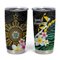 Lalawigan ng Palawan Tumbler Cup Philippines Province Land of Promise LT14 Black - Polynesian Pride
