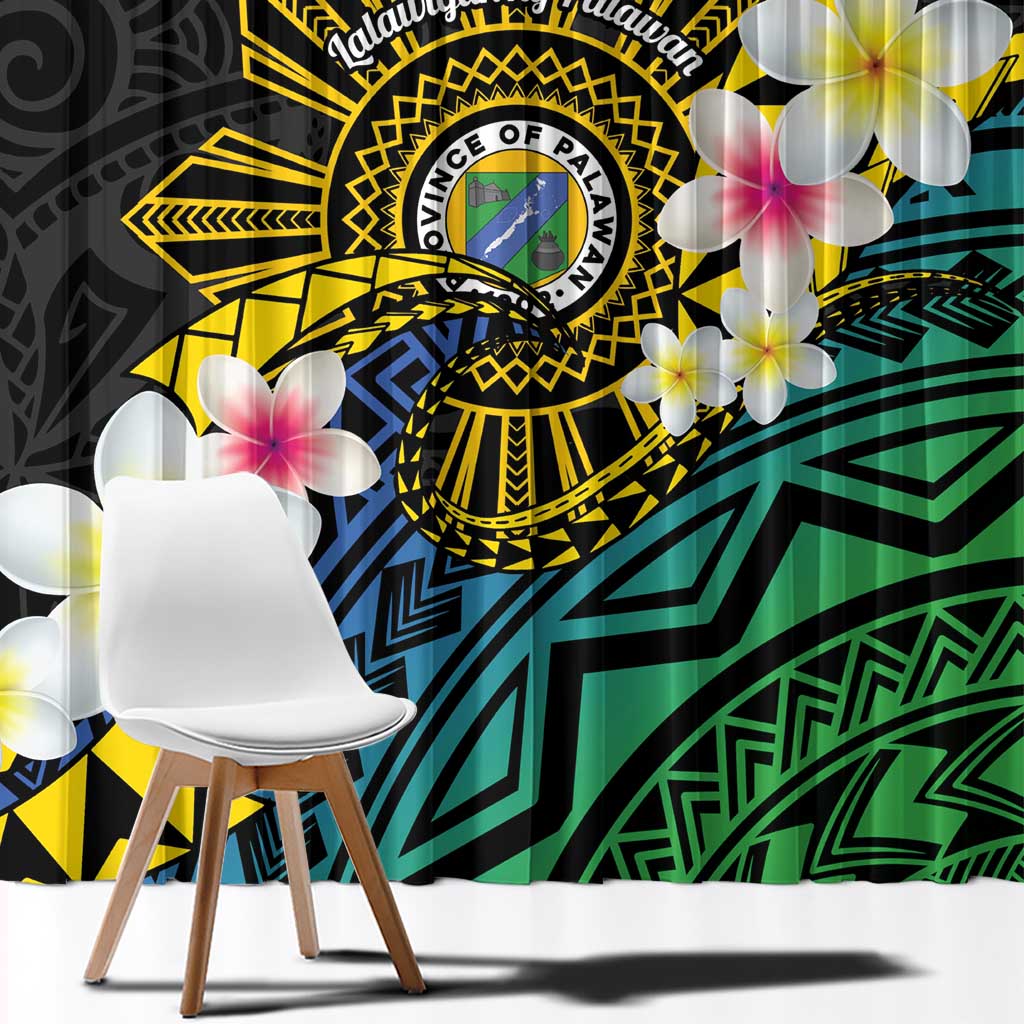 Lalawigan ng Palawan Window Curtain Philippines Province Land of Promise LT14 - Polynesian Pride