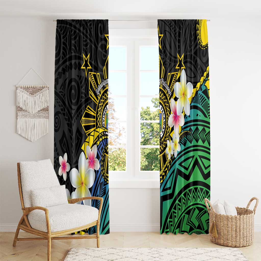 Lalawigan ng Palawan Window Curtain Philippines Province Land of Promise LT14 - Polynesian Pride