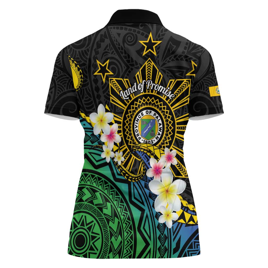 Lalawigan ng Palawan Women Polo Shirt Philippines Province Land of Promise LT14 - Polynesian Pride