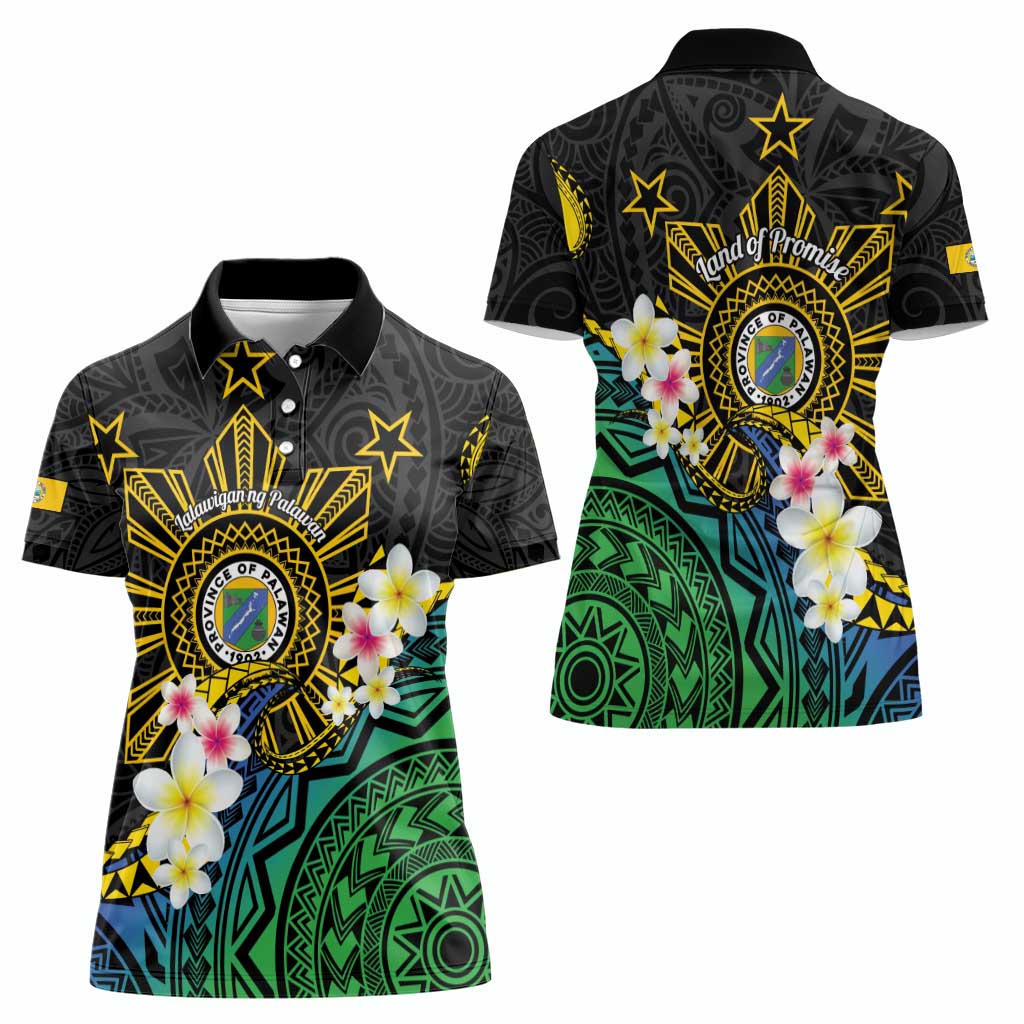 Lalawigan ng Palawan Women Polo Shirt Philippines Province Land of Promise LT14 - Polynesian Pride