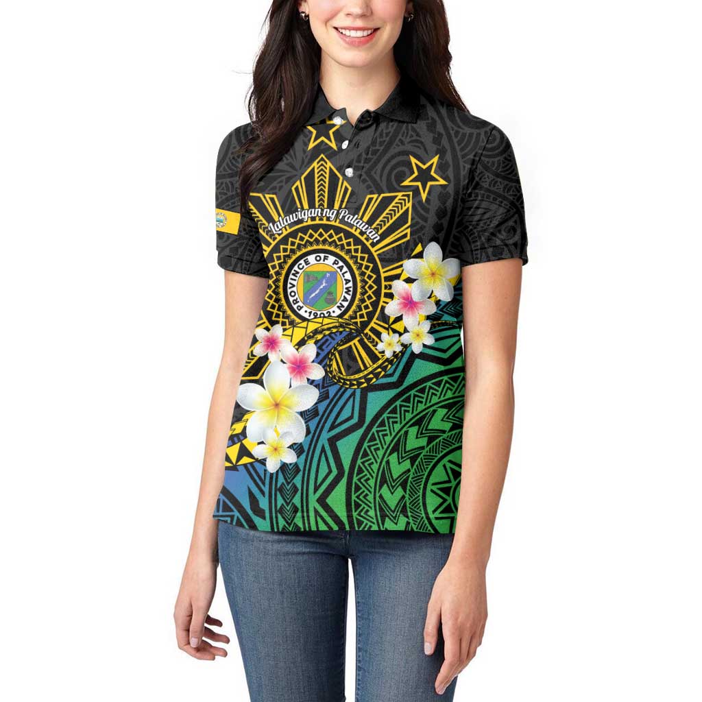 Lalawigan ng Palawan Women Polo Shirt Philippines Province Land of Promise LT14 - Polynesian Pride