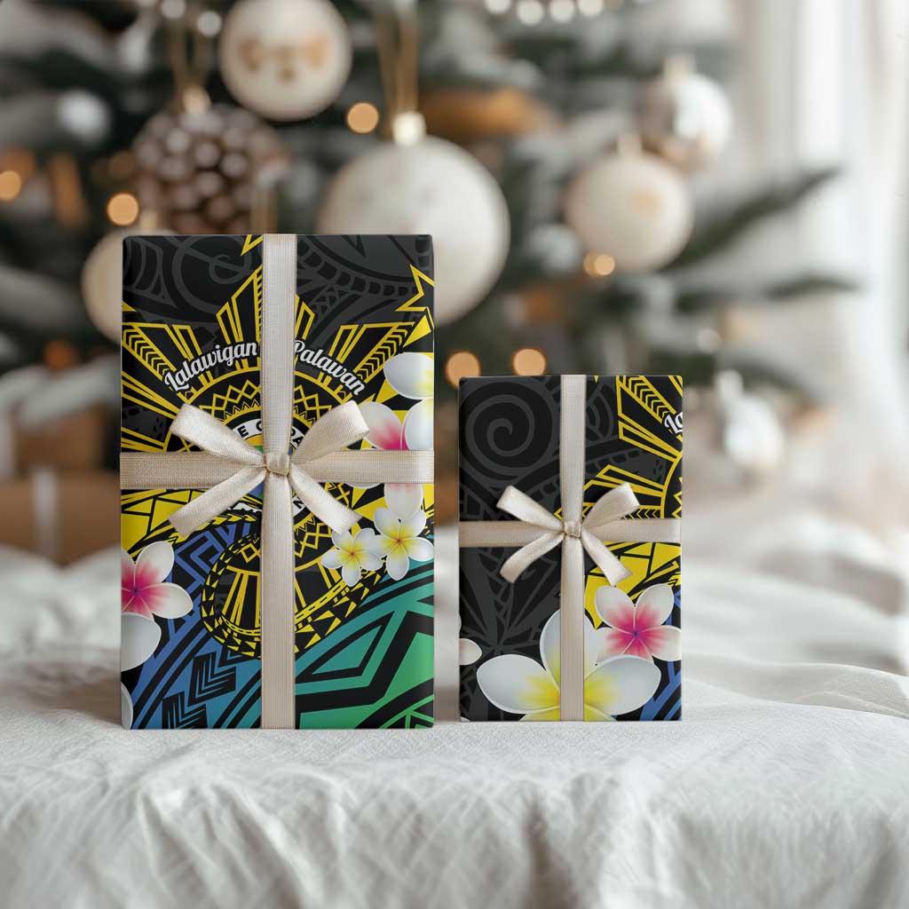 Lalawigan ng Palawan Wrapping Paper Philippines Province Land of Promise LT14 - Polynesian Pride