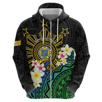 Lalawigan ng Palawan Zip Hoodie Philippines Province Land of Promise LT14 - Polynesian Pride