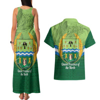 Isabela Philippines Couples Matching Tank Maxi Dress and Hawaiian Shirt Queen Province Of The North LT14 - Polynesian Pride