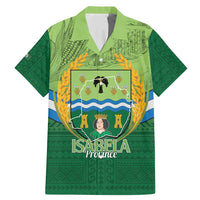 Isabela Philippines Family Matching Mermaid Dress and Hawaiian Shirt Queen Province Of The North LT14 Dad's Shirt - Short Sleeve Green - Polynesian Pride