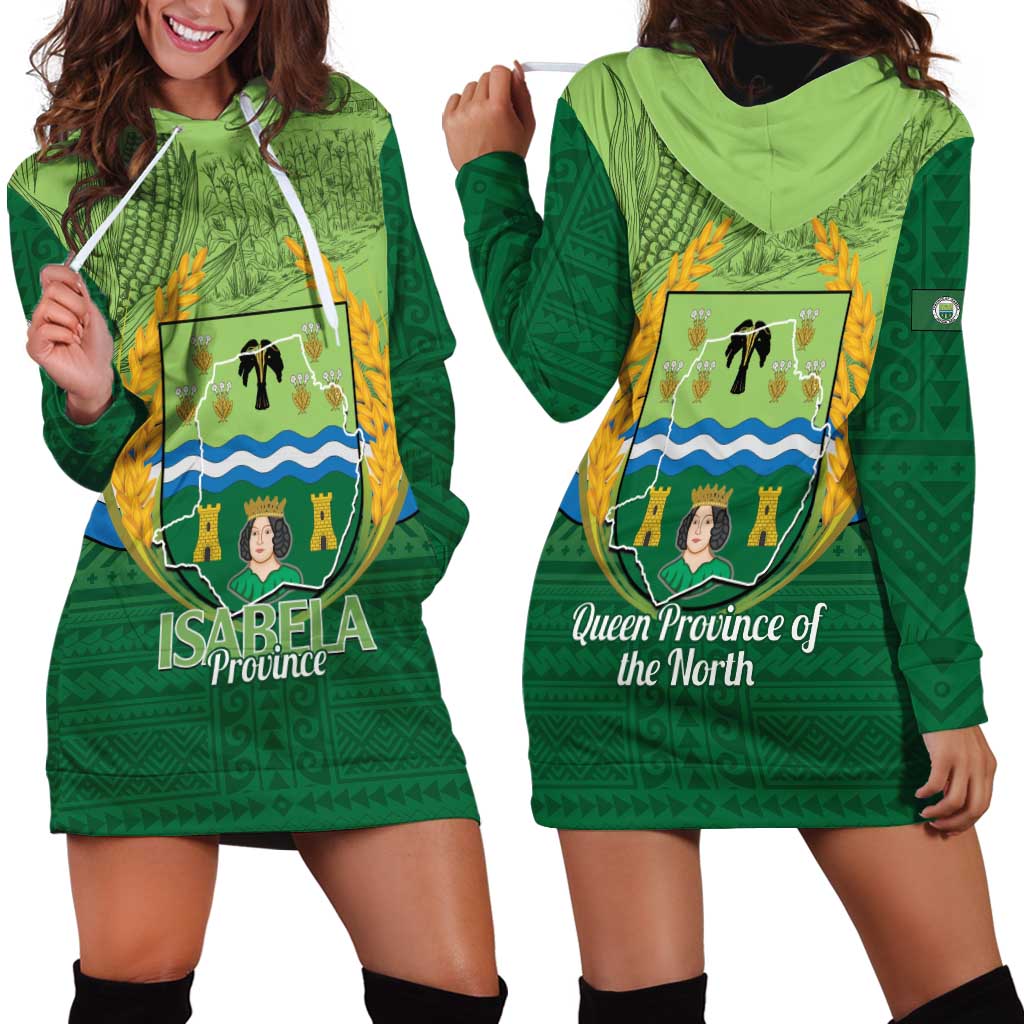 Isabela Philippines Hoodie Dress Queen Province Of The North LT14 - Polynesian Pride