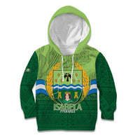 Isabela Philippines Kid Hoodie Queen Province Of The North LT14 Hoodie Green - Polynesian Pride
