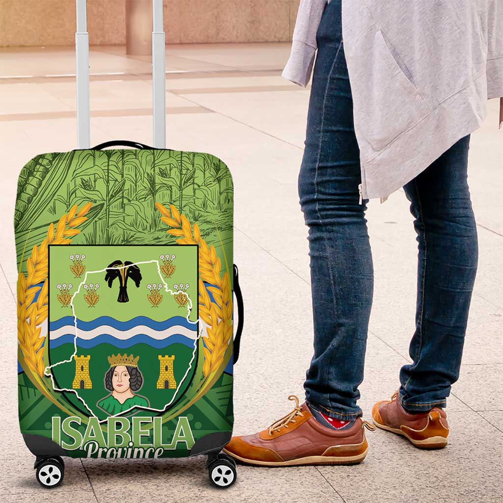 Isabela Philippines Luggage Cover Queen Province Of The North LT14 Green - Polynesian Pride