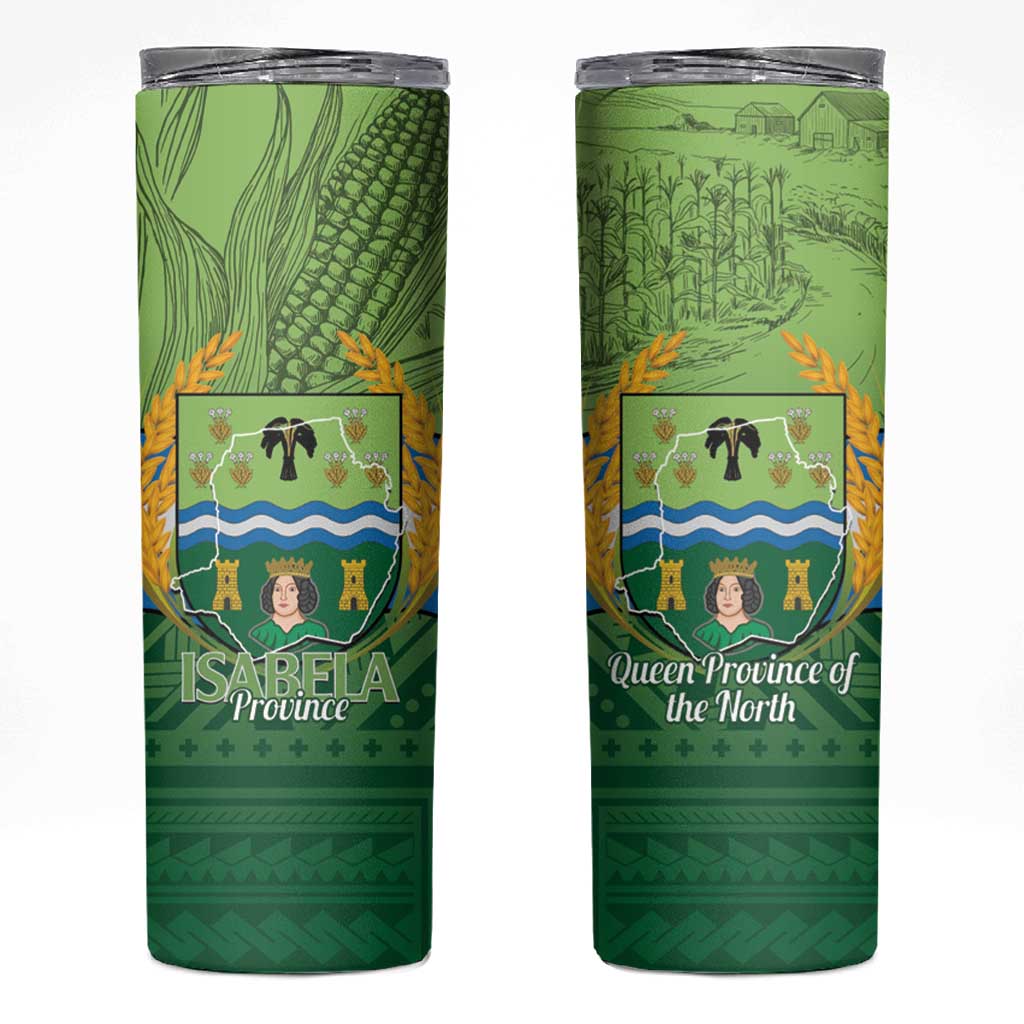 Isabela Philippines Skinny Tumbler Queen Province Of The North LT14 Green - Polynesian Pride
