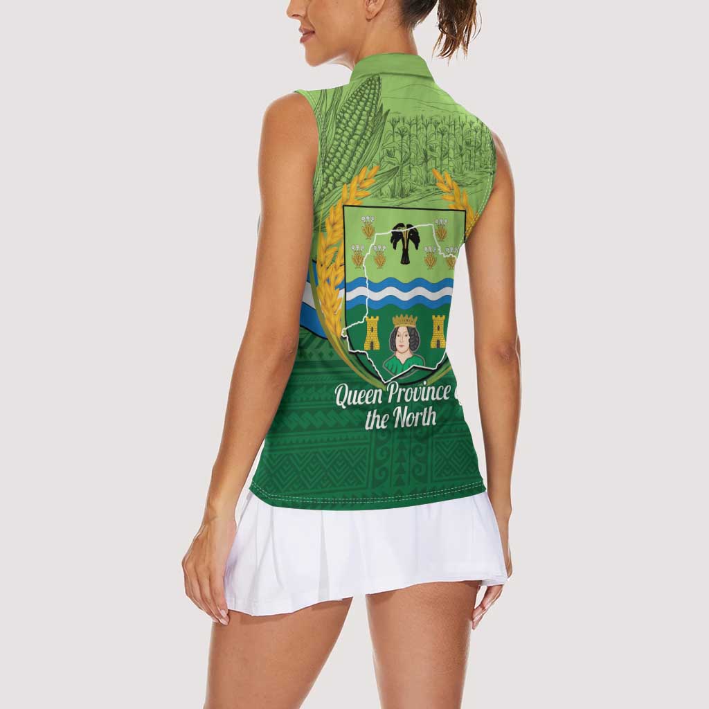 Isabela Philippines Women Sleeveless Polo Shirt Queen Province Of The North LT14 - Polynesian Pride