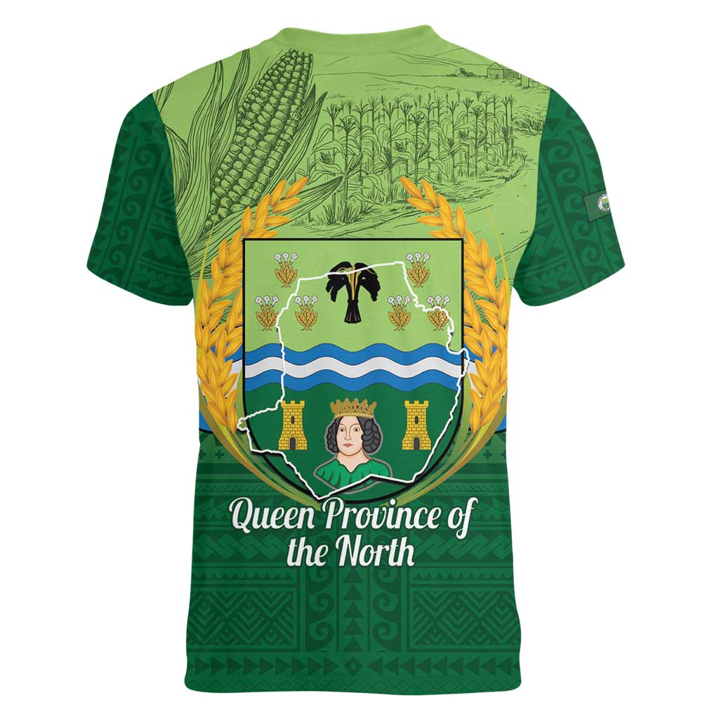 Isabela Philippines Women V-Neck T-Shirt Queen Province Of The North LT14 - Polynesian Pride
