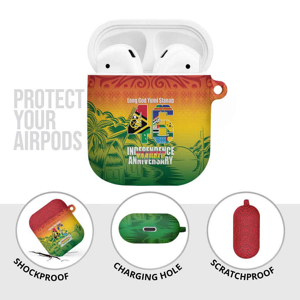 Vanuatu Indipendens Dei AirPods Case Yumi 46th Independence Anniversary