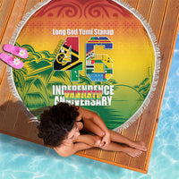 Vanuatu Indipendens Dei Beach Blanket Yumi 46th Independence Anniversary