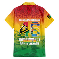 Vanuatu Indipendens Dei Family Matching Puletasi and Hawaiian Shirt Yumi 46th Independence Anniversary LT14 - Polynesian Pride