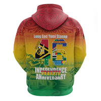 Vanuatu Indipendens Dei Hoodie Yumi 46th Independence Anniversary