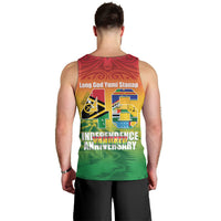 Vanuatu Indipendens Dei Men Tank Top Yumi 46th Independence Anniversary