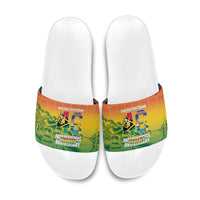 Vanuatu Indipendens Dei Slide Sandals Yumi 46th Independence Anniversary
