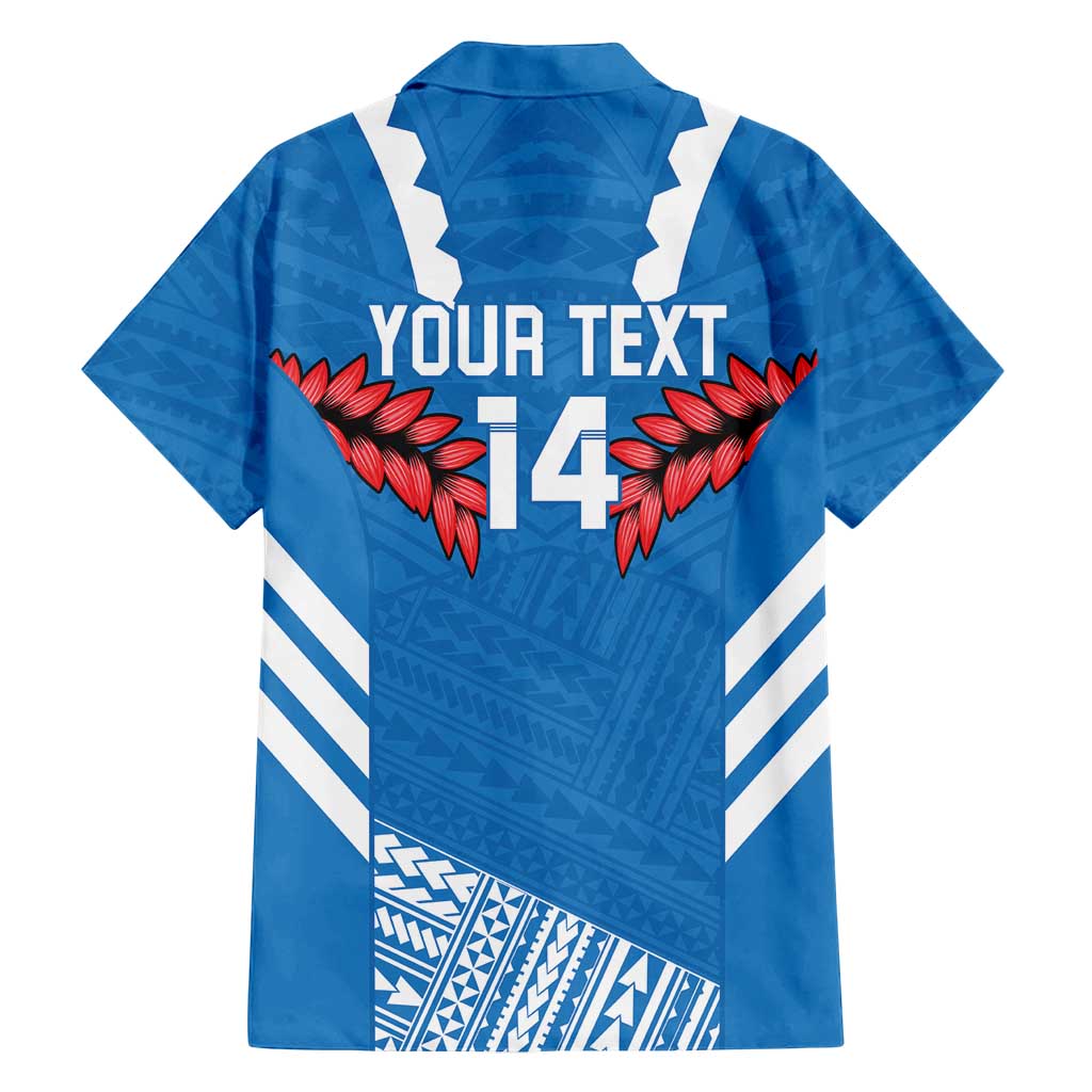 Custom Toa Samoa Rugby Family Matching Long Sleeve Bodycon Dress and Hawaiian Shirt Samoan Siva Tau Uso Aso Uma LT14 - Polynesian Pride