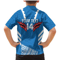 Custom Toa Samoa Rugby Family Matching Mermaid Dress and Hawaiian Shirt Samoan Siva Tau Uso Aso Uma LT14 - Polynesian Pride