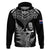 Personalised New Zealand Silver Fern Rugby Hoodie Go All Black 2023 World Cup LT14 Black - Polynesian Pride