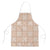 Beige Palaka Quilt Hawaii Apron Traditional Hawaii-plaid Pattern - Polynesian Pride