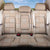 Beige Palaka Quilt Hawaii Back Car Seat Cover Traditional Hawaii-plaid Pattern - Polynesian Pride