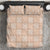 Beige Palaka Quilt Hawaii Bedding Set Traditional Hawaii-plaid Pattern - Polynesian Pride