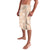 Beige Palaka Quilt Hawaii Lavalava Traditional Hawaii-plaid Pattern - Polynesian Pride