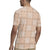 Beige Palaka Quilt Hawaii Rugby Jersey Traditional Hawaii-plaid Pattern - Polynesian Pride