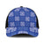 Royal Blue Palaka Quilt Hawaii Baseball Net Cap Traditional Hawaii-plaid Pattern - Polynesian Pride