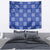 Royal Blue Palaka Quilt Hawaii Tapestry Traditional Hawaii-plaid Pattern - Polynesian Pride