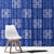 Royal Blue Palaka Quilt Hawaii Window Curtain Traditional Hawaii-plaid Pattern - Polynesian Pride