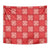 Red Palaka Quilt Hawaii Tapestry Traditional Hawaii-plaid Pattern - Polynesian Pride
