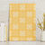 Yellow Palaka Quilt Hawaii Canvas Wall Art Traditional Hawaii-plaid Pattern - Polynesian Pride