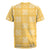 Yellow Palaka Quilt Hawaii Rugby Jersey Traditional Hawaii-plaid Pattern - Polynesian Pride