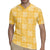Yellow Palaka Quilt Hawaii Rugby Jersey Traditional Hawaii-plaid Pattern - Polynesian Pride