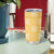 Yellow Palaka Quilt Hawaii Tumbler Cup Traditional Hawaii-plaid Pattern - Polynesian Pride