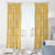 Yellow Palaka Quilt Hawaii Window Curtain Traditional Hawaii-plaid Pattern - Polynesian Pride