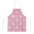 Pink Palaka Quilt Hawaii Apron Traditional Hawaii-plaid Pattern - Polynesian Pride