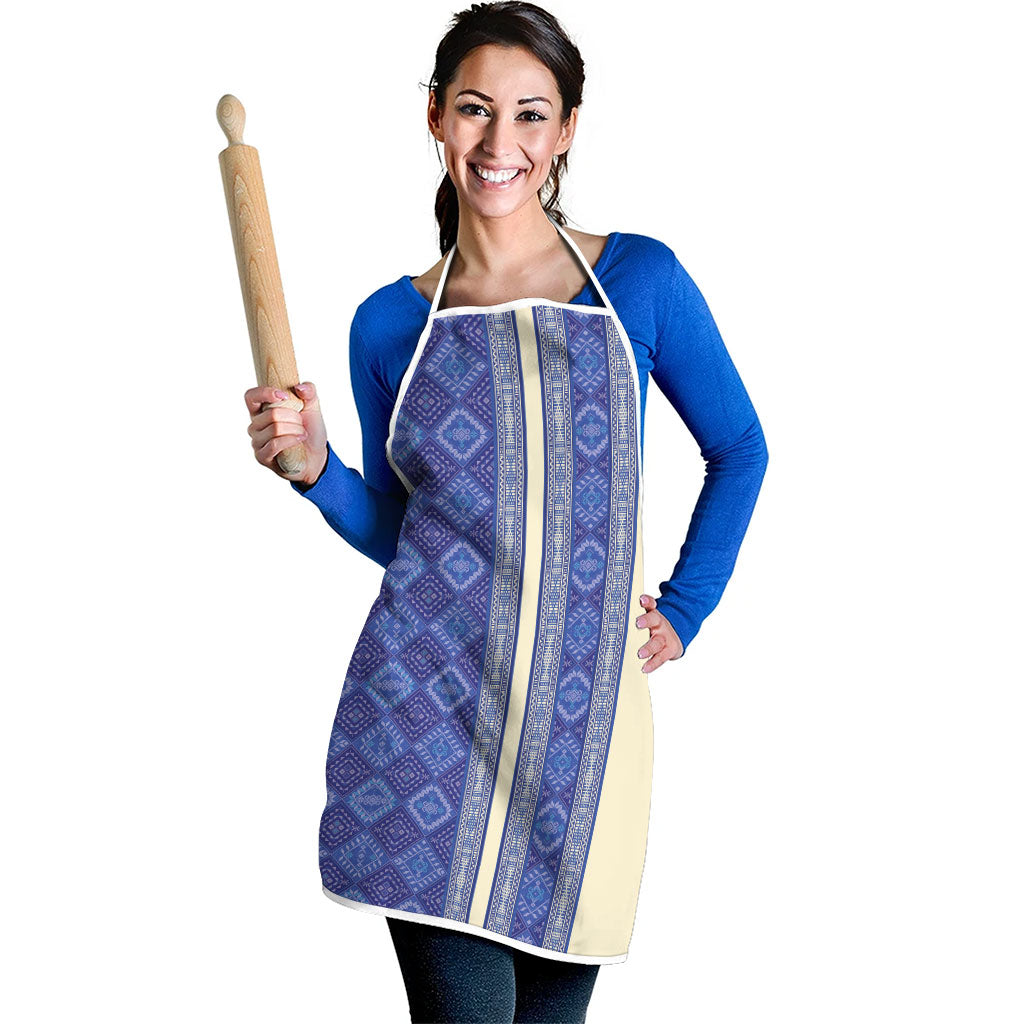 Mabuhay Philippines Festival Apron Yakan Modern Filipiniana Inspired LT14 - Polynesian Pride