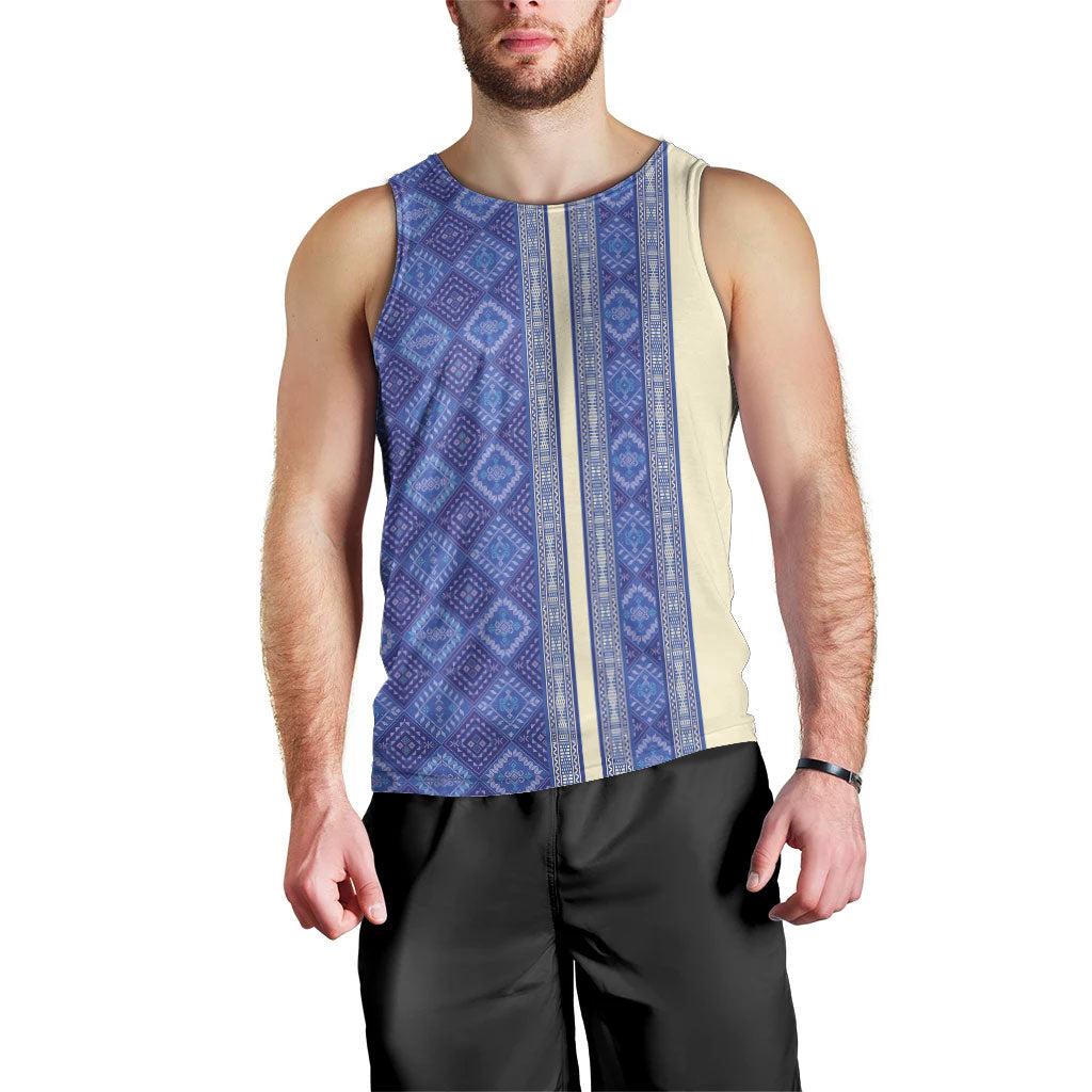 Mabuhay Philippines Festival Men Tank Top Yakan Modern Filipiniana Inspired LT14 - Polynesian Pride