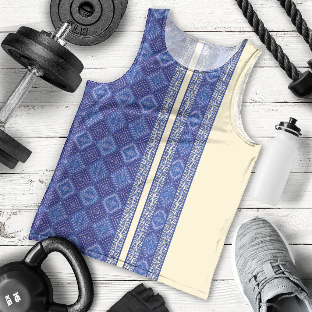 Mabuhay Philippines Festival Men Tank Top Yakan Modern Filipiniana Inspired LT14 - Polynesian Pride