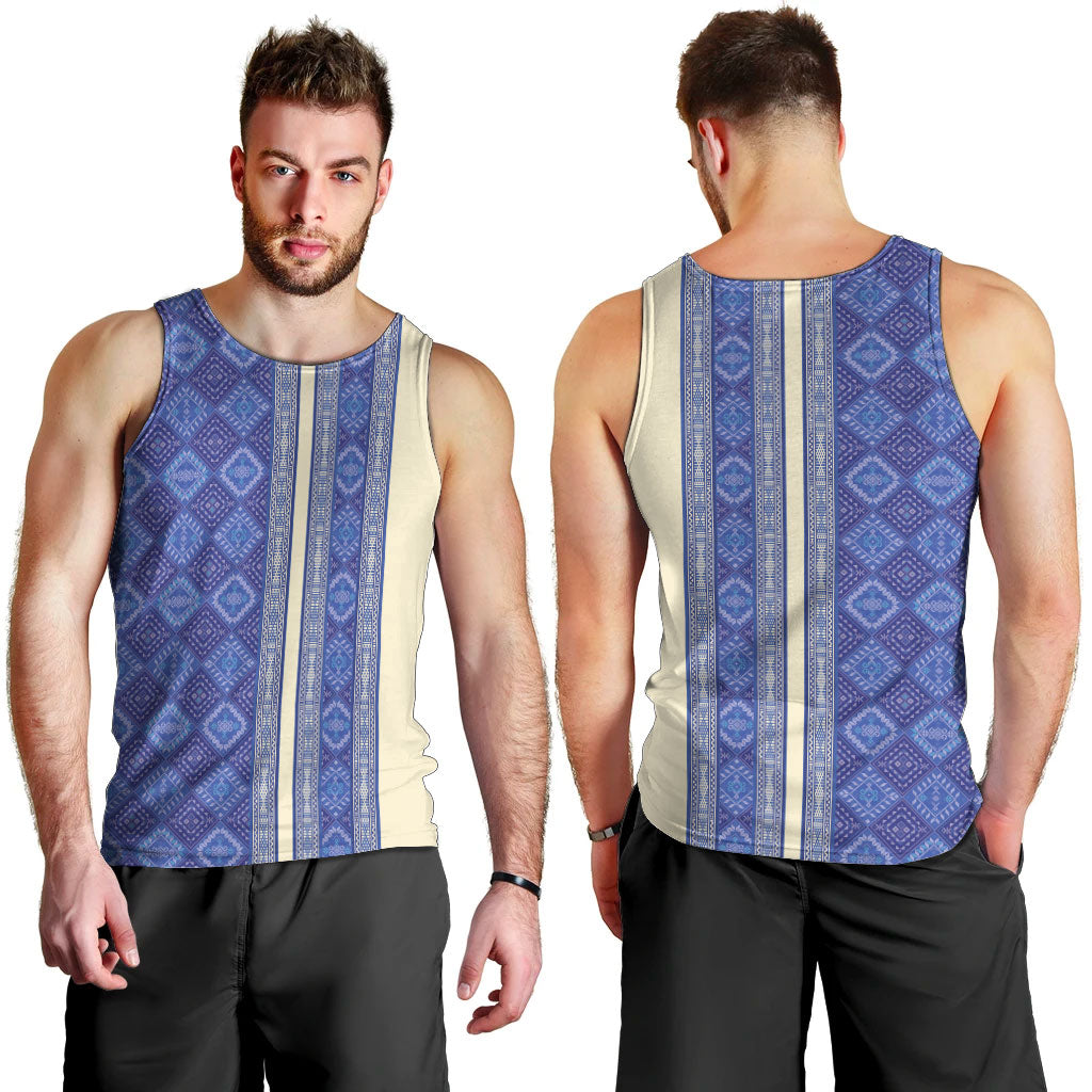 Mabuhay Philippines Festival Men Tank Top Yakan Modern Filipiniana Inspired LT14 - Polynesian Pride